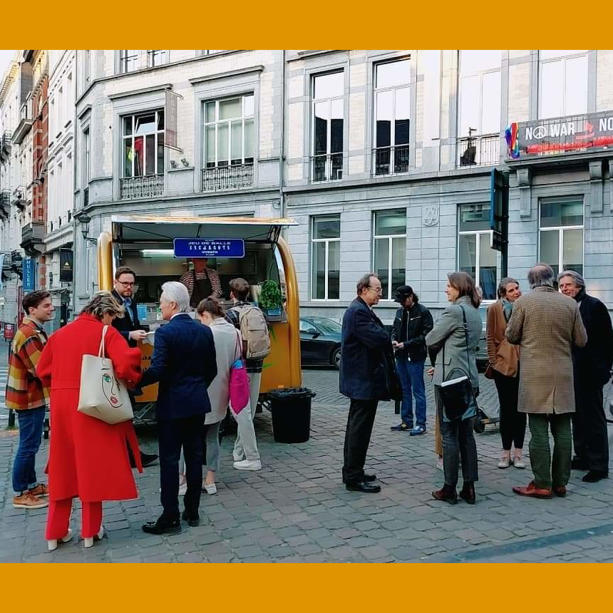 Foodtruck à l'évenement Brussel Art Square