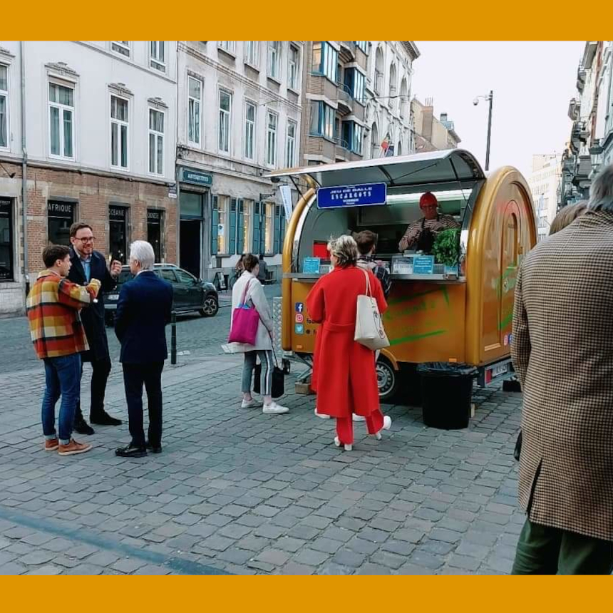 Foodtruck à l'évenement Brussel Art Square